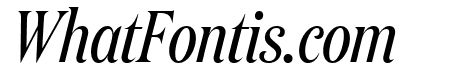 DomaineDisplayCondensed RegularItalic