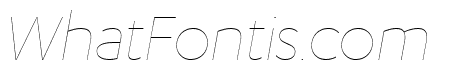 Karbon Hairline Italic