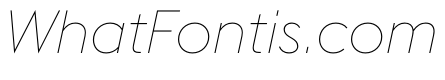EuclidFlex UltralightItalic WebXL