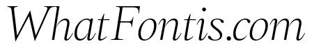 SangBleuSerif LightItalic WebXL