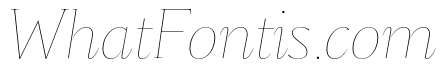 SangBleuSerif HairlineItalic WebXL