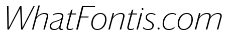 DarbySans XLightItalic Reduced
