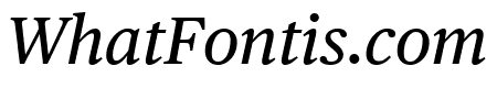 PublicoText Italic Reduced