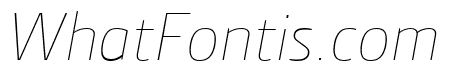 Section ThinItalic