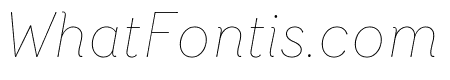 Router ThinItalic