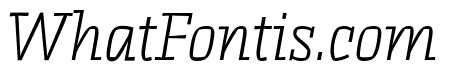 BC Pramen Slab Italic