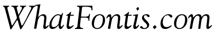 Goudy Old Style Italic BT