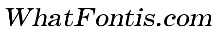 Annual Wide Italic