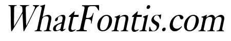 Bliss Condensed Italic