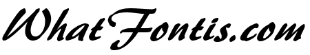 Brushstroke 35 Italic