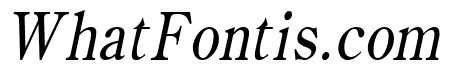 Cento Condensed Italic