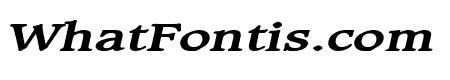 Clayton Extended Bold Italic