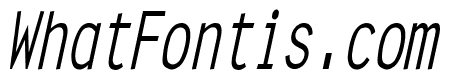 Clean Condensed Italic