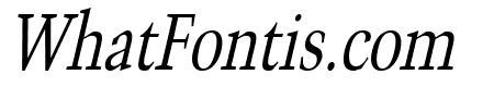 Congo Thin Italic