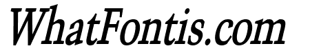 Congo Thin Bold Italic