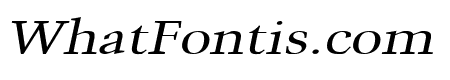 Congo Wide Italic