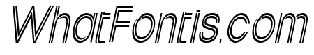 Downtown Thin Italic