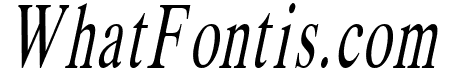 Duke Thin Italic
