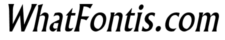 Flair Condensed Italic