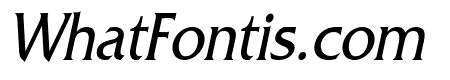 Franco Condensed Italic