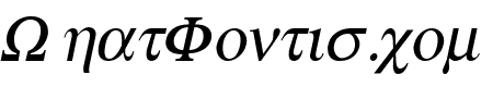 Greek Italic