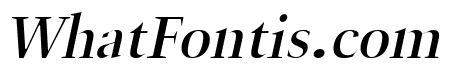 Horn Wide Italic