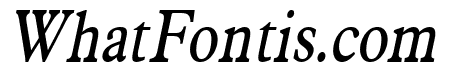 Nadine Condensed Italic