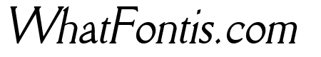 Rory Condensed Italic