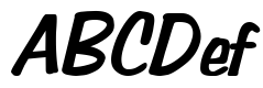 Simpson Heavy Italic