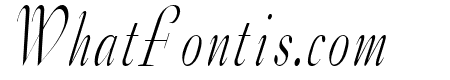 Tango Condensed Italic