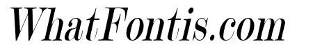 Update 20 Condensed Italic