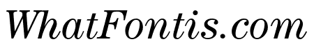 CenturyStd-BookItalic