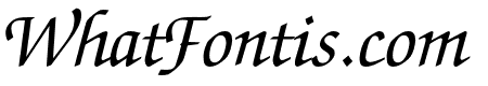 ZapfChanceryStd-Italic
