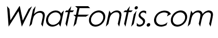 WextonItalic