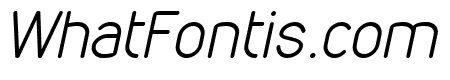 VDS Thin Italic