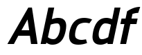 San Frediano Bold Italic
