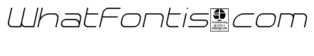 Planetium-X Light Italic Demo
