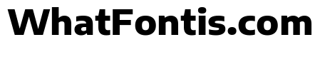 Encode Sans Semi Expanded ExtraBold