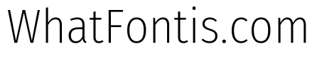 Fira Sans Condensed ExtraLight