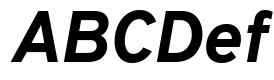 Overpass ExtraBold Italic