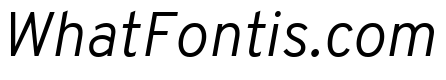 Overpass Light Italic