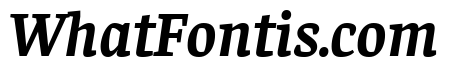 Faustina Bold Italic