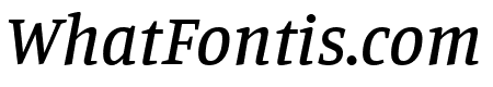 Manuale Medium Italic