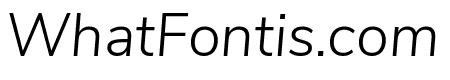 Nunito Sans Light Italic