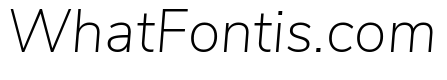 Nunito Sans ExtraLight Italic