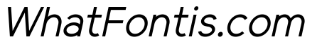 Elliot Sans Italic