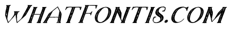 TheDarkTitanVintageItalic