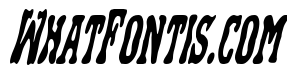 Black Gunk Condensed Italic
