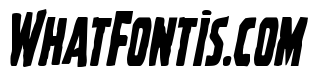 Ghoulish Intent Condensed Italic