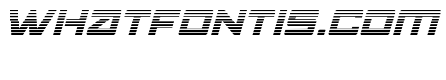 Navy Cadet Gradient Italic